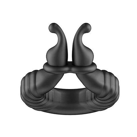 Forto F-24 Textured Vibrating Cock Ring - Vibrating Cock Rings