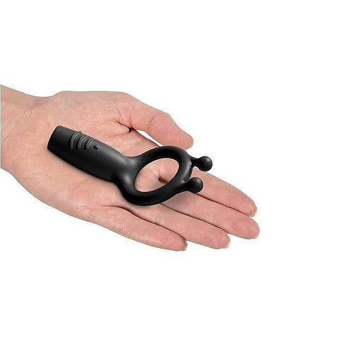 Sir Richards Vibrating Silicone Super Cock Ring - Ball and Cock Toys