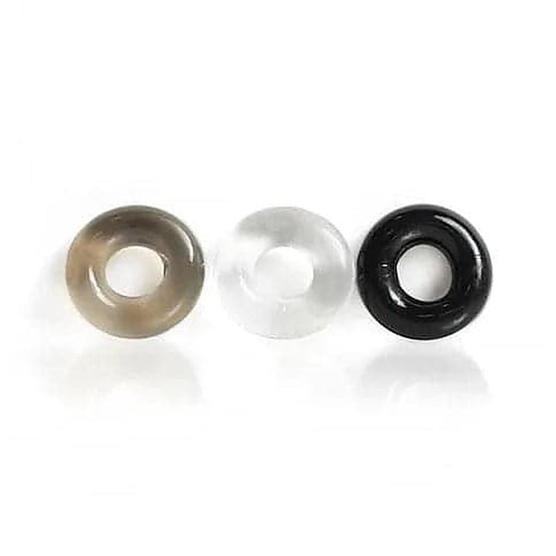 HUJ3 C-Ring 3 Pack by Hunkyjunk - Cock Rings