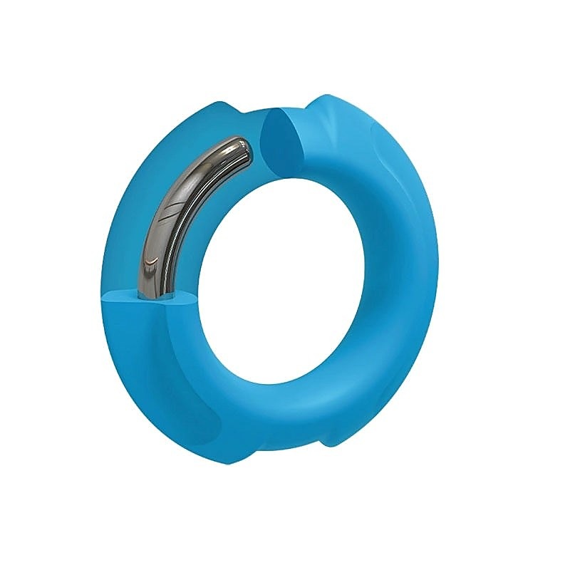 Optimale FlexiSteel Pleasure Enhancer - Elevate Your Performance - Steel Cock Rings