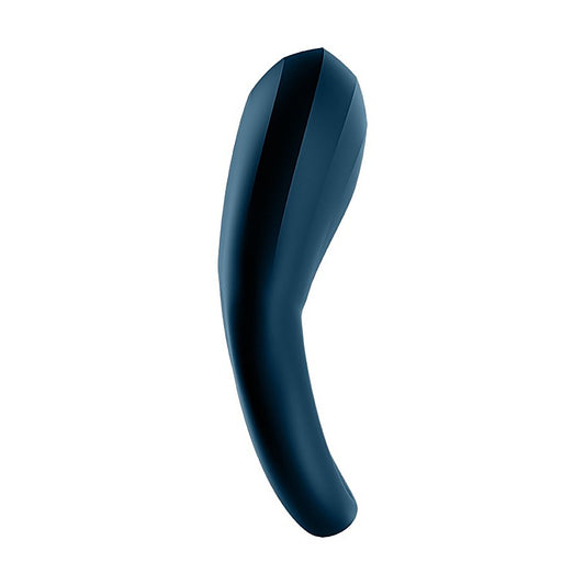 Satisfyer Epic Duo App Connected Vibrating Cock Ring Navy