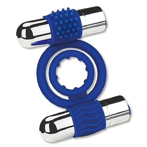Zolo Duo Rechargeable Cock Ring by Xgen Products - Stretchy Cock Rings