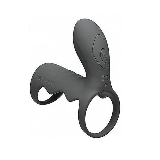 Optimale Vibrating Cock Cage with Remote by Doc Johnson - Vibrating Cock Rings