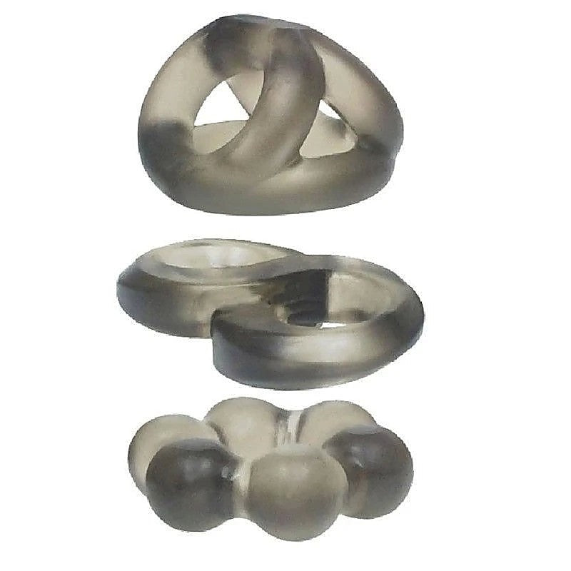 The 9's Phat Cock Rings Set by Icon Brands - Cock Ring Sets