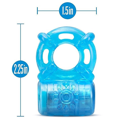 Stay Hard Rechargeable 5 Function Cock Ring