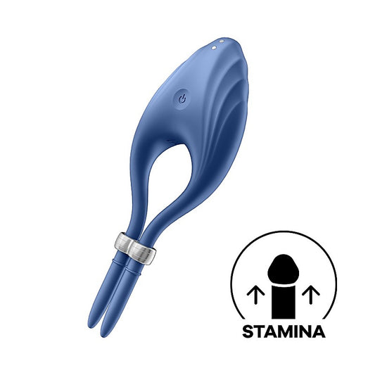 Satisfyer Duelist Silicone Vibrating Mens Cock Ring