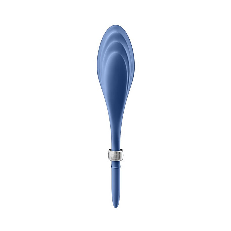 Satisfyer Duelist Silicone Vibrating Mens Cock Ring - Ball and Cock Toys