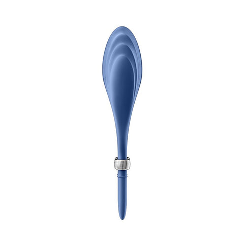 Satisfyer Duelist Silicone Vibrating Mens Cock Ring - Ball and Cock Toys
