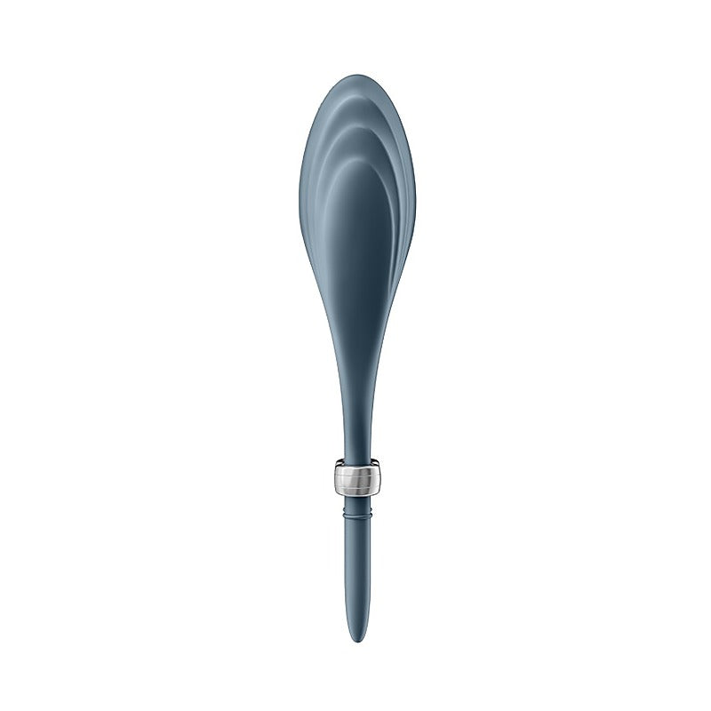 Satisfyer Duelist Silicone Vibrating Mens Cock Ring - Ball and Cock Toys