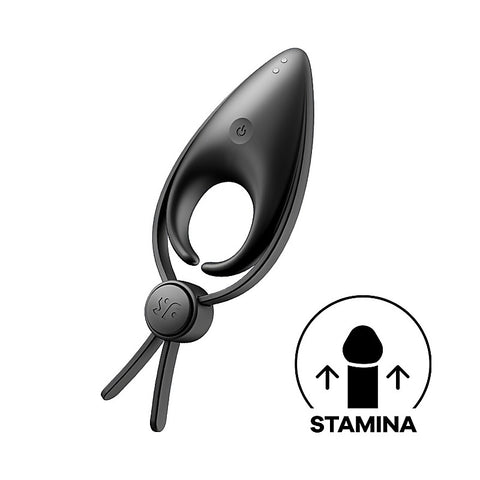 Satisfyer Sniper Silicone Male Penis Ring Black