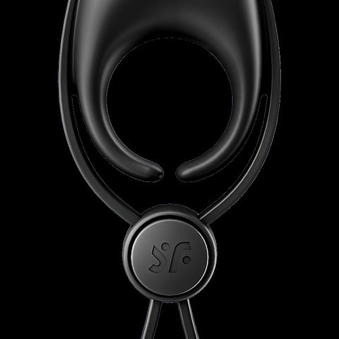 Satisfyer Sniper Silicone Male Penis Ring Black