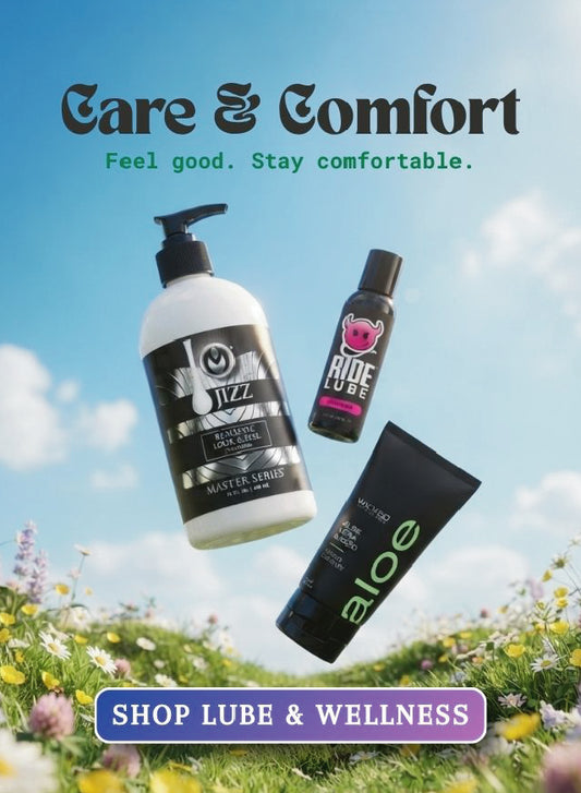 Care & Comfort — lubricants and intimate wellness essentials, Self-Love September.