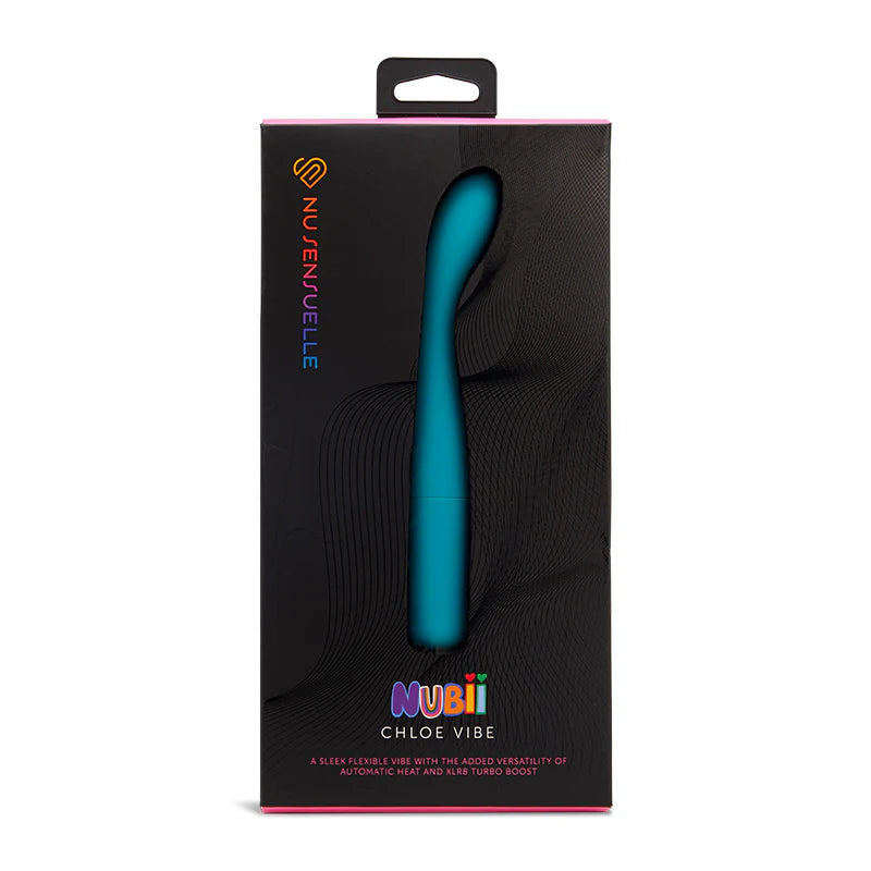 Nu Sensuelle Chloe Nubii Slim G-Spot Vibrator with Turbo and Heat G-Spot Vibrators