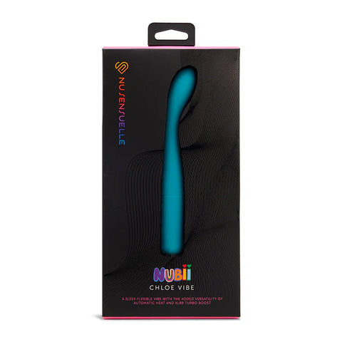 Nu Sensuelle Chloe Nubii Slim G-Spot Vibrator with Turbo and Heat - G-Spot Vibrators