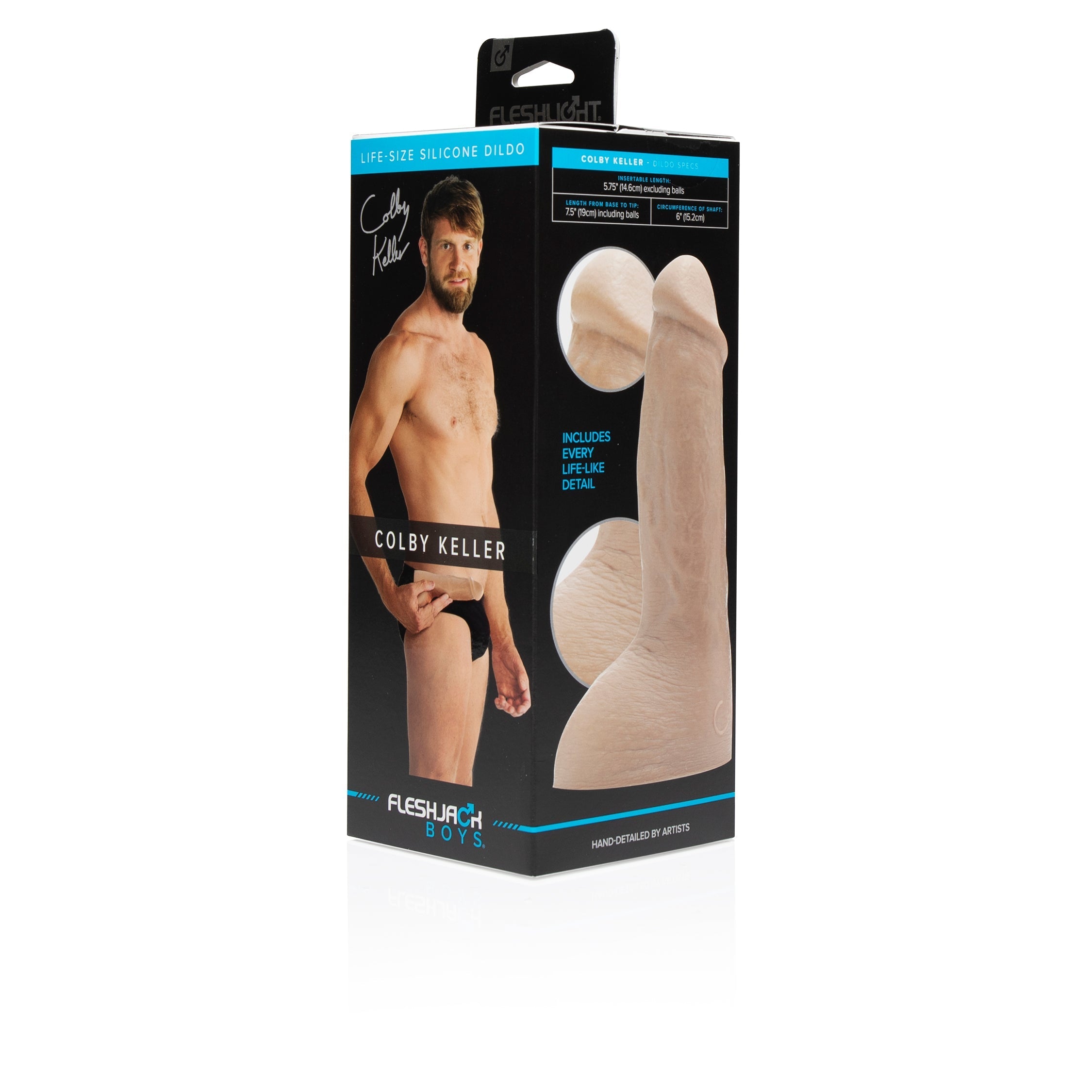 FleshJack Boys Colby Keller Life Like Realistic Dildo Realistic Dildos