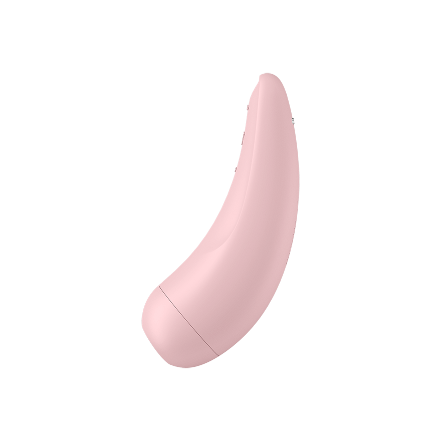 Satisfyer Curvy 2+ Mobile App Connected Clitoral Massager Clit Ticklers and Pulsators
