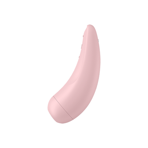 Satisfyer Curvy 2+ Mobile App Connected Clitoral Massager - Clit Ticklers and Pulsators