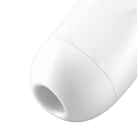 Satisfyer Curvy 2+ Mobile App Connected Clitoral Massager - Clit Ticklers and Pulsators
