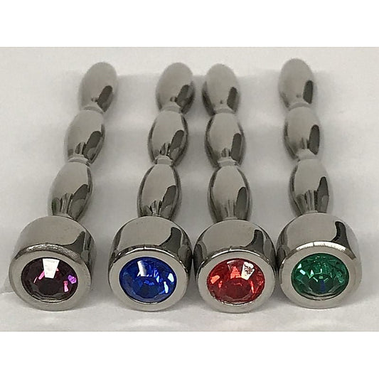 HC Nile Triple Ascending Jewelled Penis Plug