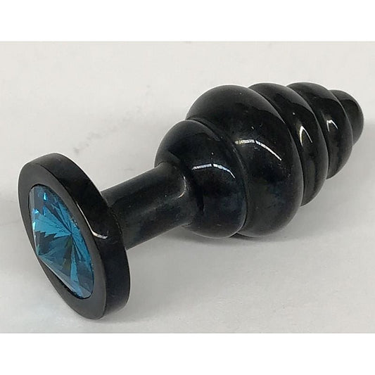 Wild Passion Anal Plug Black Small - Steel Sex Toys