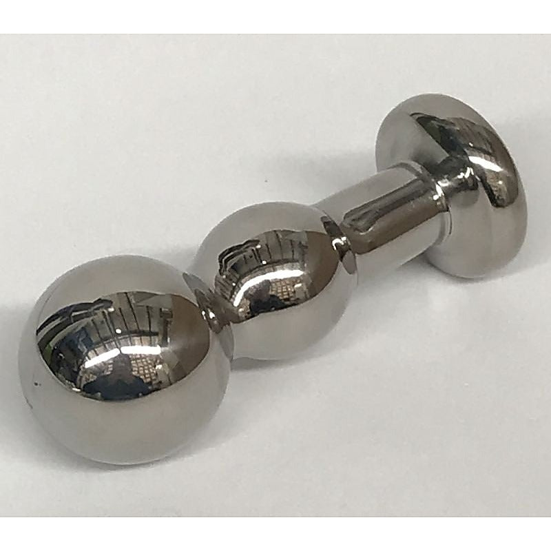 Bang Butt Plug Large Disc by Hell's Couture - Steel Sex Toys