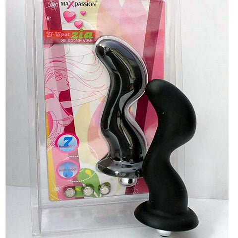 Premium G-spot Zia Silicone Vibe by Maxpassion - G-Spot Vibrators