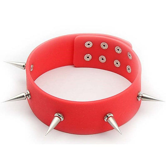 Funtoys' Spiked Silicone Neckband - Comfort and Kink