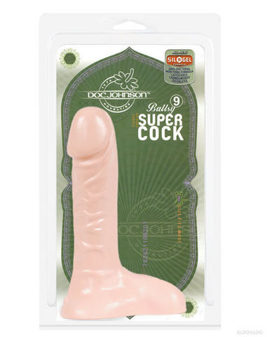 Doc Johnson Ballsy 9 Inches Realistic Super Cock Butt Plugs