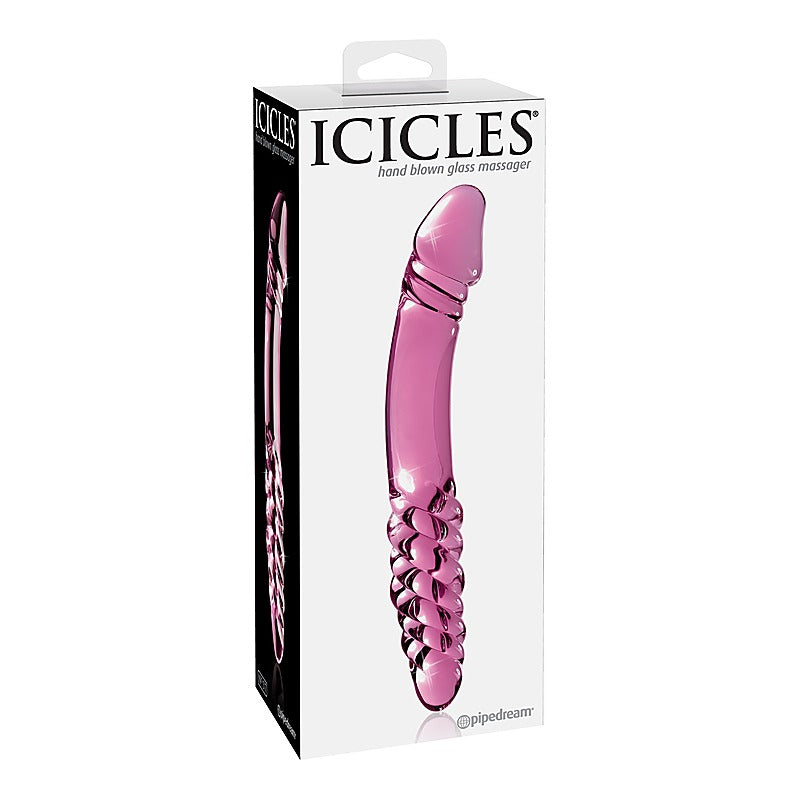 Icicles No 57 Glass Dildo by Pipedream Products - Glass Sex Toys