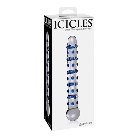 Icicles No 50 Elegant Glass Dong by Pipedream - Glass Sex Toys
