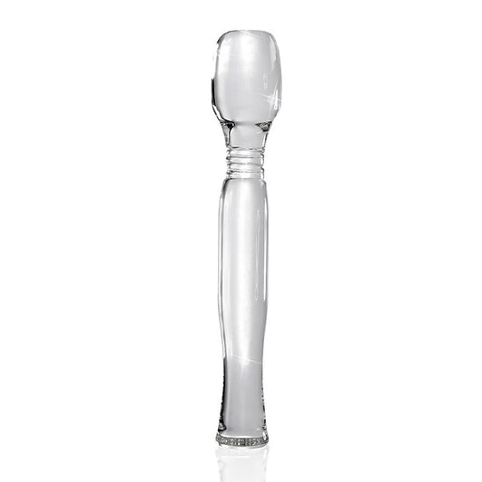 Pipedream Icicles No 58 Glass Body Wand Massager - Glass Sex Toys