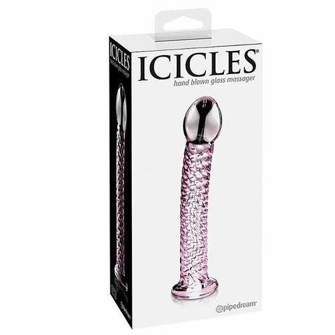 Icicles No 53 Hand Blown Glass Dildo by Pipedream - Glass Sex Toys