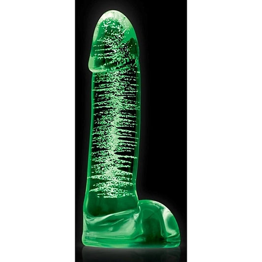 Firefly Glass Smooth Ballsey 4 inch Dildo by NS Novelties - Glass Sex Toys