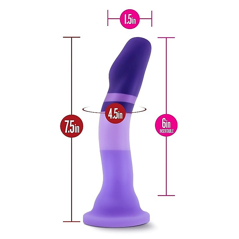 Premium Avant D2 Purple Rain by Blush Novelties - Non-Realistic Dildos