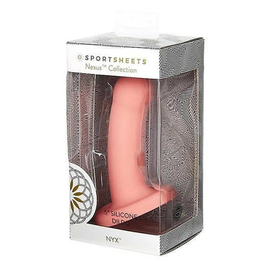 Sportsheets Nexus Nyx - Coral Silicone Dildo with Suction Cup
