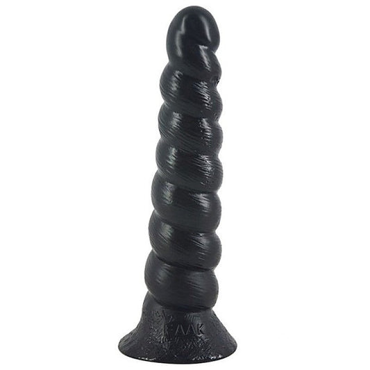 Smooth, rounded head glides in effortlessly for comfortable insertion - Realistic Dildos