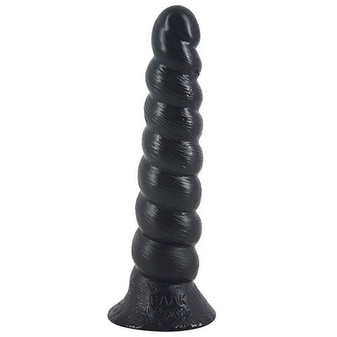 Smooth, rounded head glides in effortlessly for comfortable insertion - Realistic Dildos