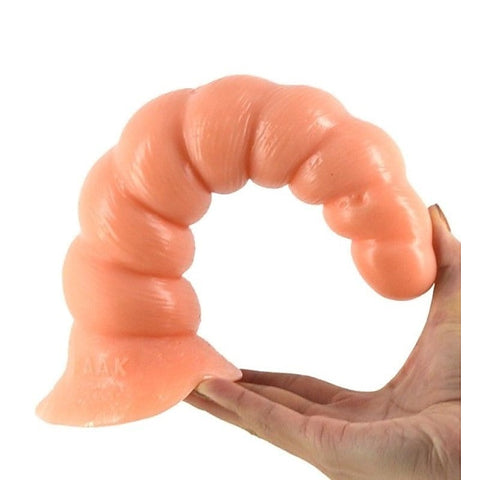 Smooth, rounded head glides in effortlessly for comfortable insertion - Realistic Dildos