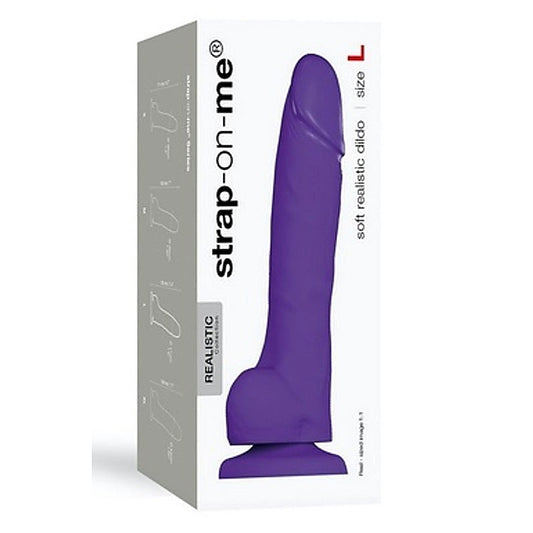 Strap-on-Me Soft Realistic Dildo Large