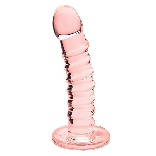 Spartacus Enterprises Blown Basic Spiral Curve Dildo - Elevate Your Intimate Moments