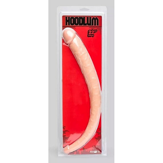 Hoodlum 22 Inch Double Dong - Flesh