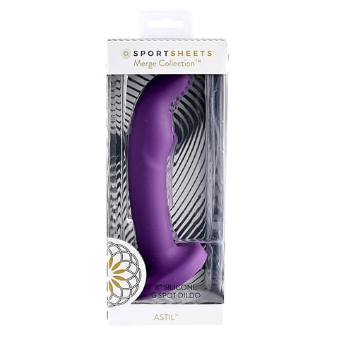 Premium Astil 8 in. Suction Cup by Sportsheets - Non-Realistic Dildos