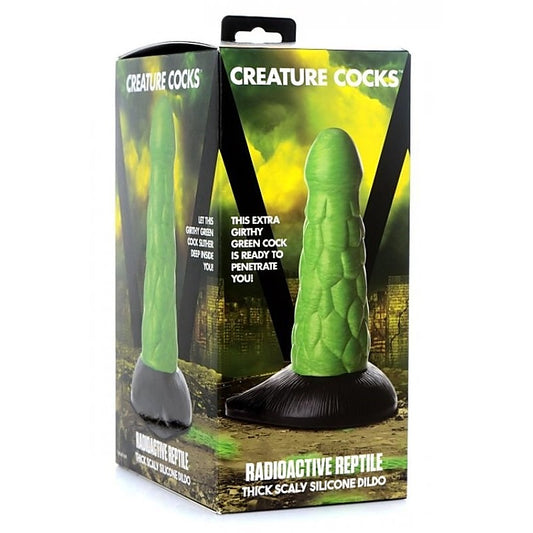 Creature Cocks Radioactive Reptile - Explore the Realms of Fantasy - Non-Realistic Dildos