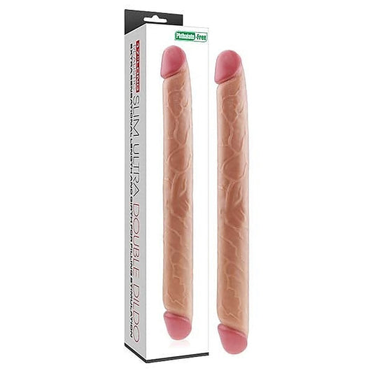 King Sized Slim Ultra Double Dildo - 17 Inch