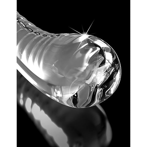 Icicles No. 88 Suction Cup Base Glass Dildo by Pipedream - Glass Sex Toys