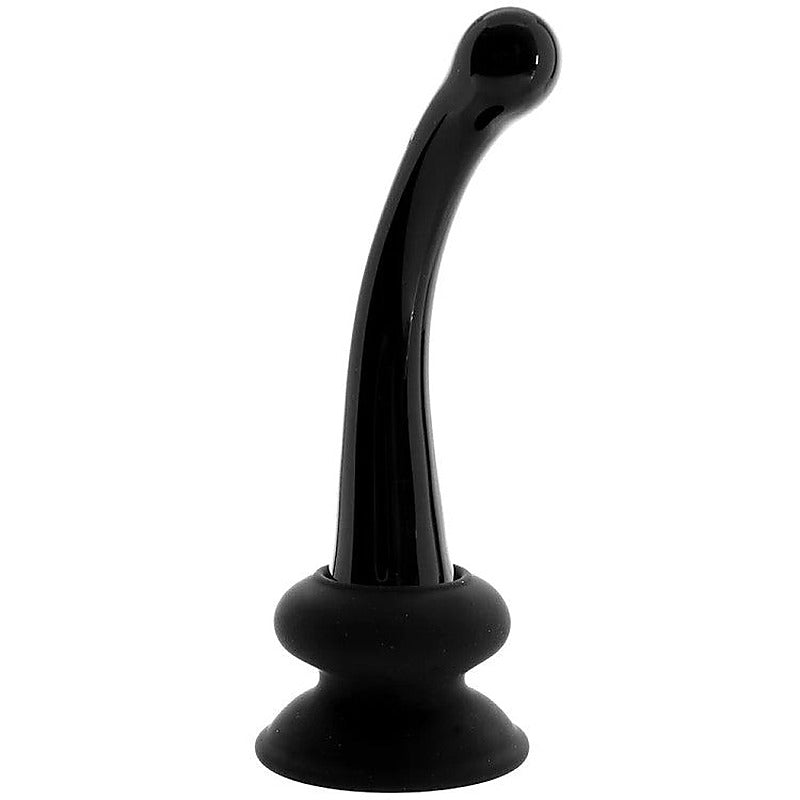 Icicles No. 87 Glass Suction Cup G Spot Wand by Pipedream - Glass Sex Toys