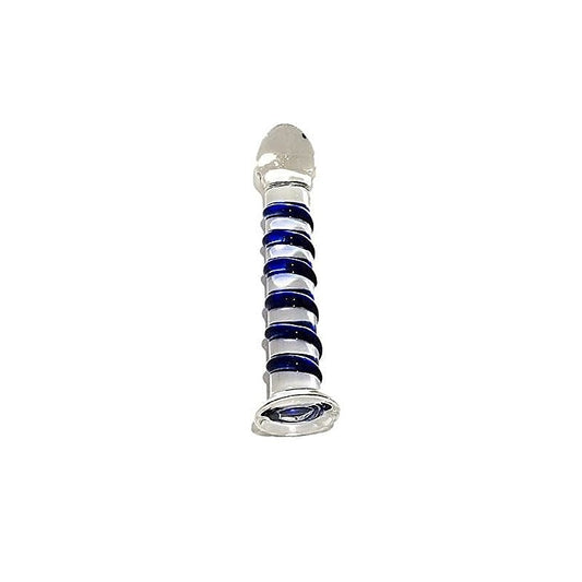 Izabal Swirly Glass Dildo