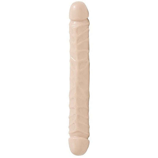 Doc Johnson Jr. Veined Double Header 12 Inch Realistic Dong