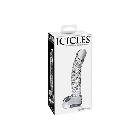 Icicles No 61 Realistic Glass Dildo by Pipedream Products - Glass Sex Toys