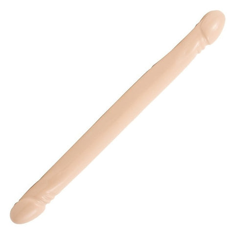 Doc Johnson Smooth Double Header 18 Inch Realistic Dong - Double Ender